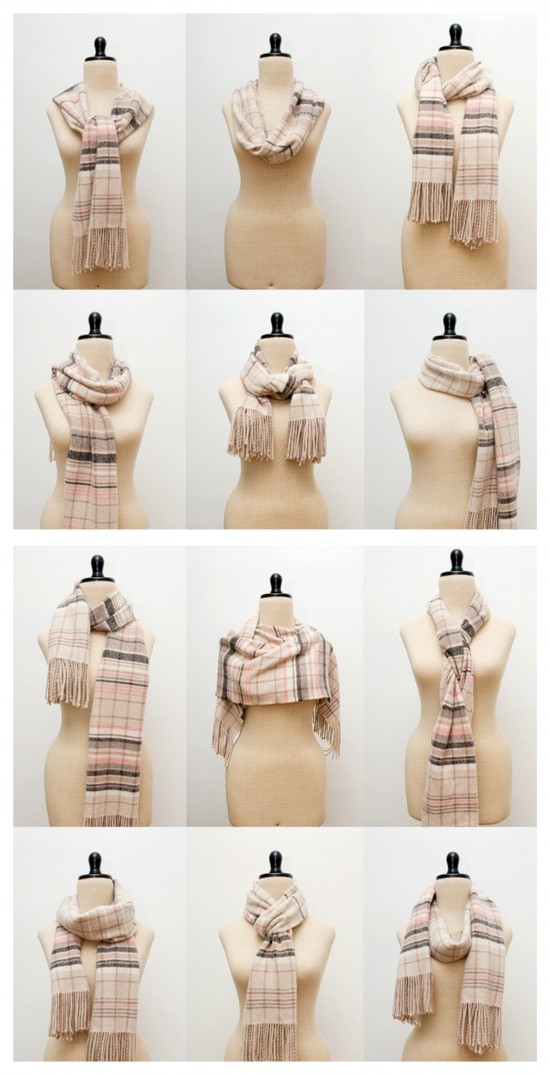 12 Trendy Ways
                        to Tie A Scarf {how to wear}